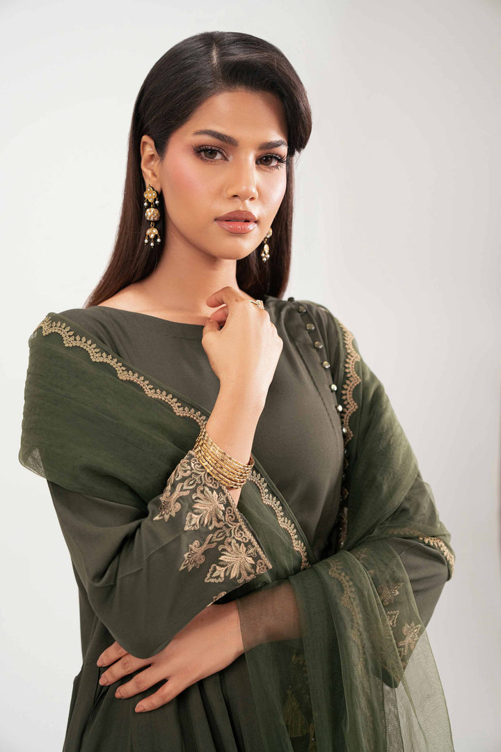 3 Piece - Embroidered Suit - KFW25-188 for Women - Pret Collection | Nishat | Shop Online