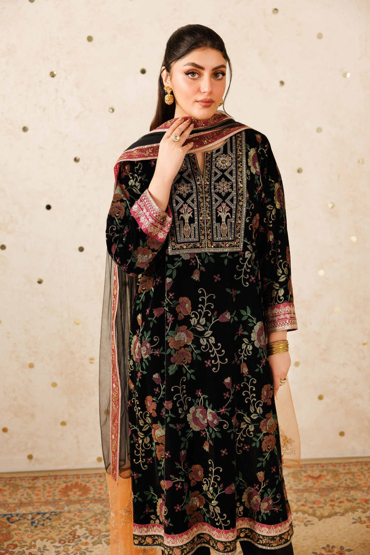 3 Piece - Embroidered Suit - KFW25-19 for Women - Pret Collection | Nishat | Shop Online