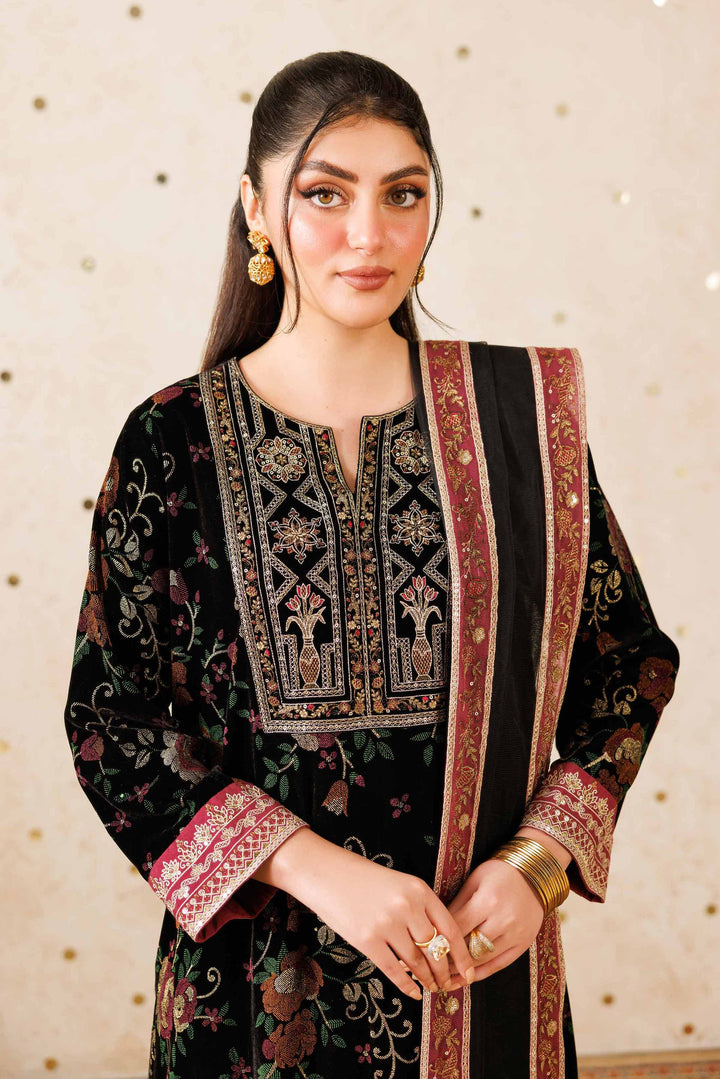 3 Piece - Embroidered Suit - KFW25-19 for Women - Pret Collection | Nishat | Shop Online