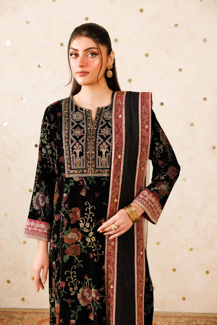 3 Piece - Embroidered Suit - KFW25-19 for Women - Pret Collection | Nishat | Shop Online