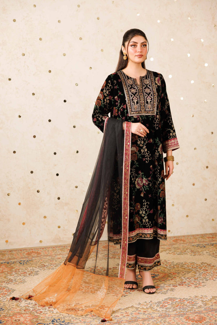 3 Piece - Embroidered Suit - KFW25-19 for Women - Pret Collection | Nishat | Shop Online