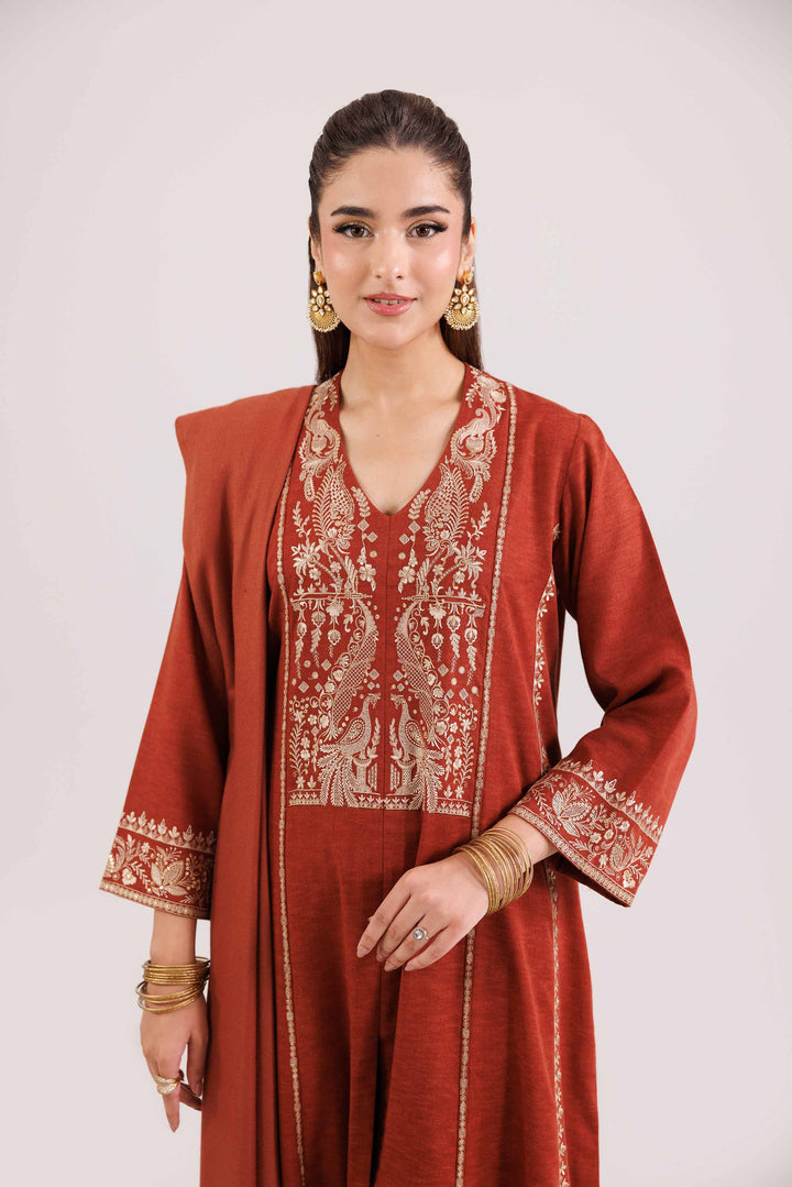 3 Piece - Embroidered Suit - KFW25-193 for Women - Pret Collection | Nishat | Shop Online