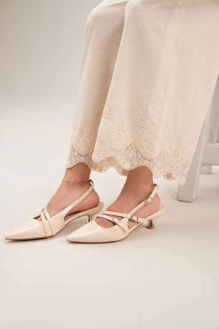 Embroidered Trousers - KFW25-198 for Women - Pret Collection | Nishat | Shop Online