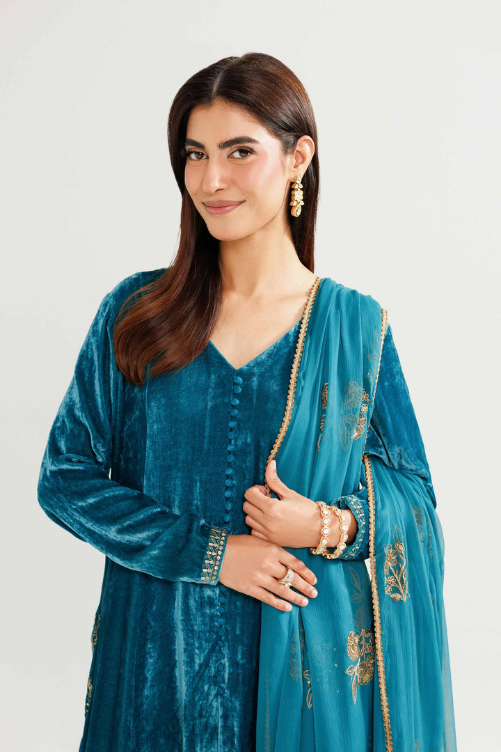 3 Piece - Embroidered Suit - KFW25-20 Luxury Pret Cross Season Edit 2025