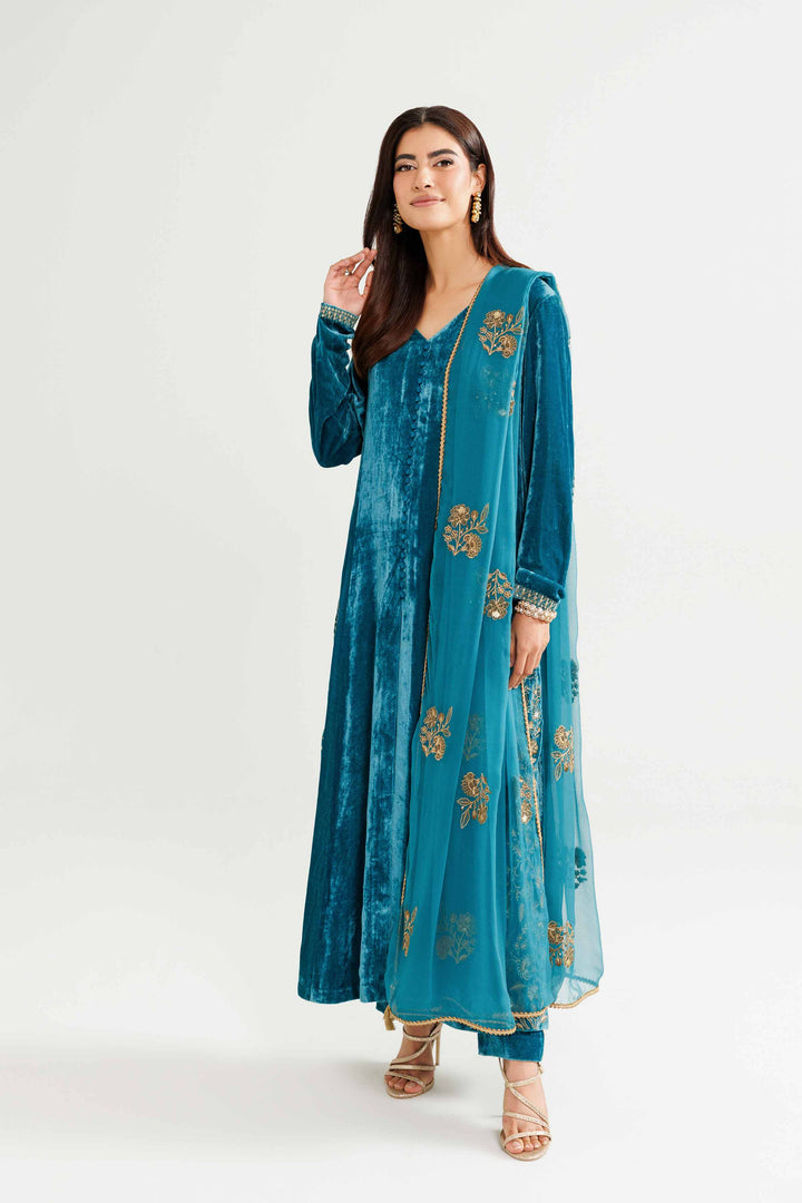 3 Piece - Embroidered Suit - KFW25-20 Luxury Pret Cross Season Edit 2025