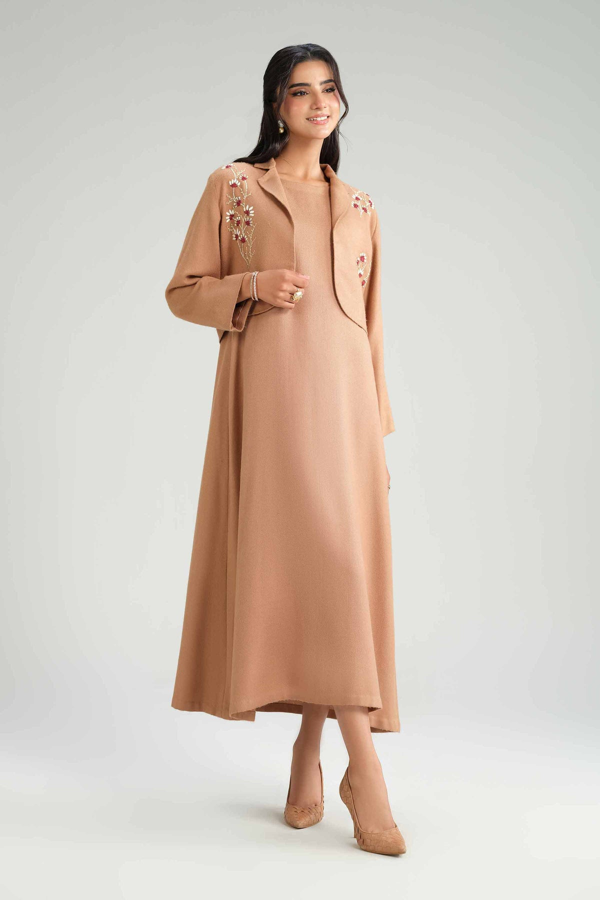 2 Piece - Embroidered Suit - KFW25-201 for Women - Pret Collection | Nishat | Shop Online