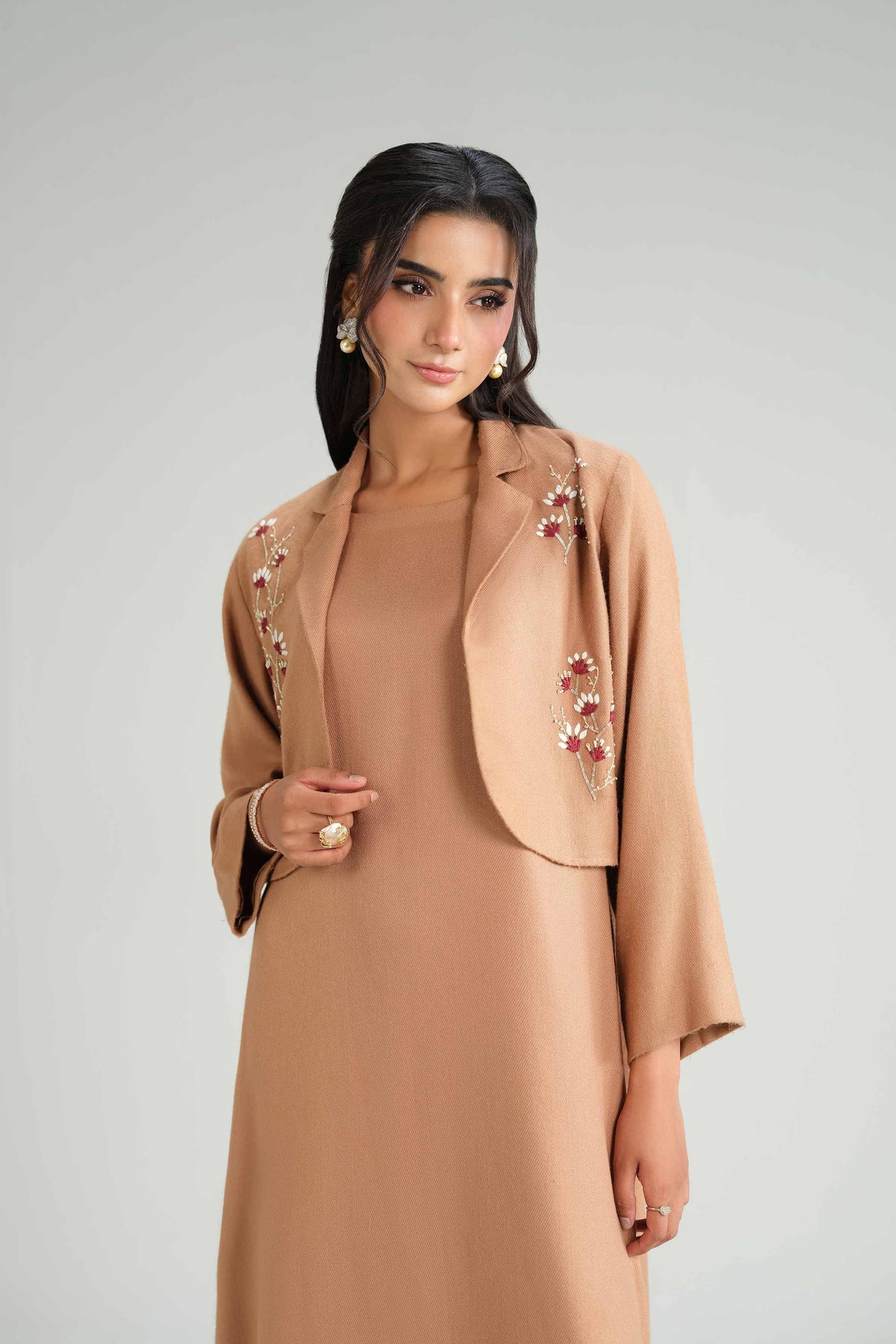 2 Piece - Embroidered Suit - KFW25-201 for Women - Pret Collection | Nishat | Shop Online