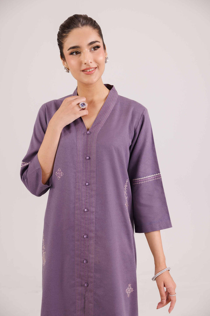 2 Piece - Embroidered Suit - KFW25-216 for Women - Pret Collection | Nishat | Shop Online