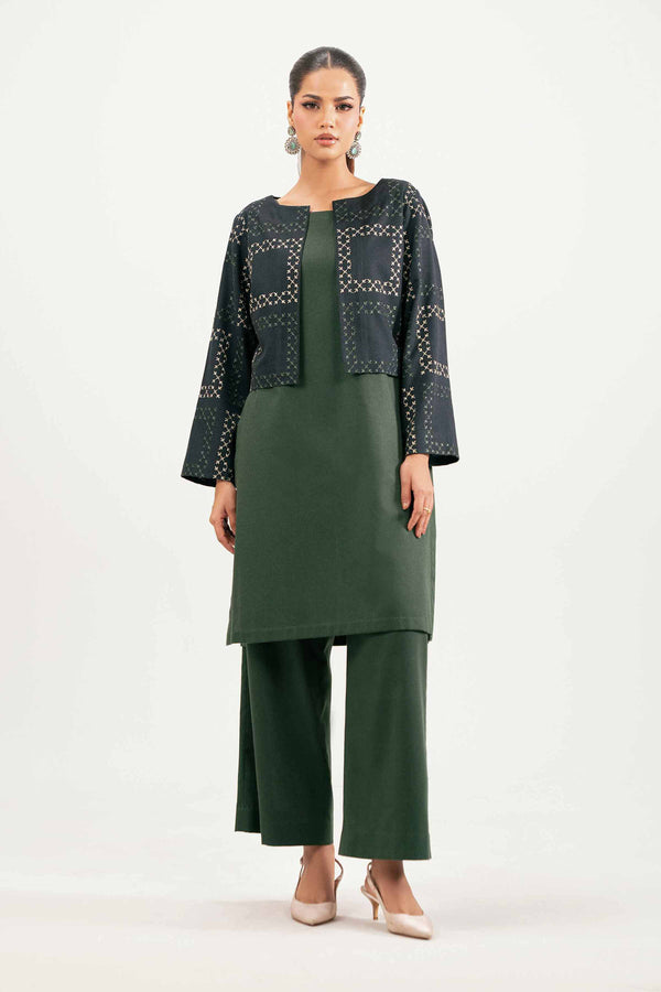 3 Piece - Embroidered Suit - KFW25-221 for Women - Pret Collection | Nishat | Shop Online