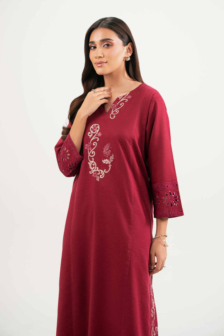 2 Piece - Embroidered Suit - KFW25-222 for Women - Pret Collection | Nishat | Shop Online