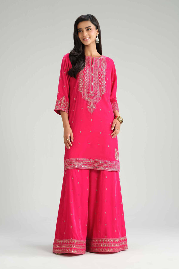 2 Piece - Embroidered Suit - KFW25-23