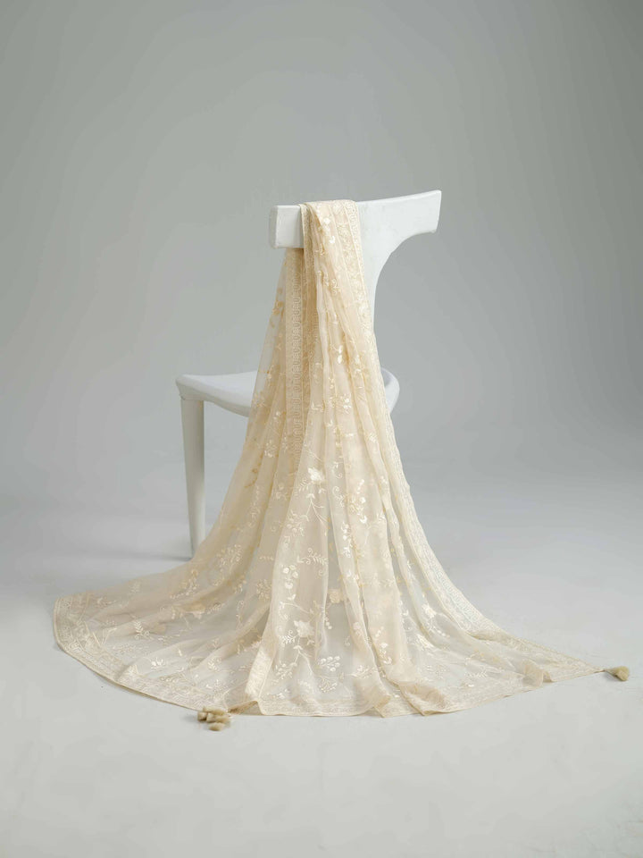 Embroidered Dupatta - KFW25-62Shop 