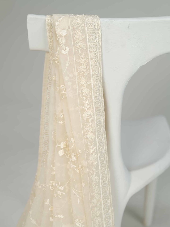 Embroidered Dupatta - KFW25-62Shop 