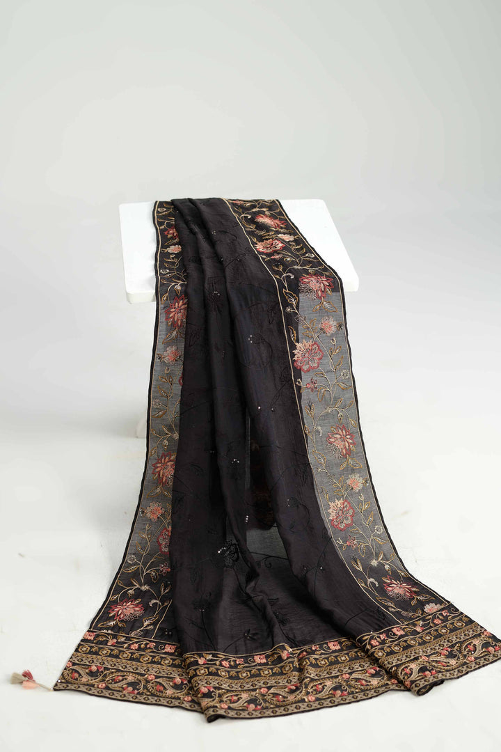 Embroidered Dupatta - KFW25-63 Luxury Pret Cross Season Edit 2025