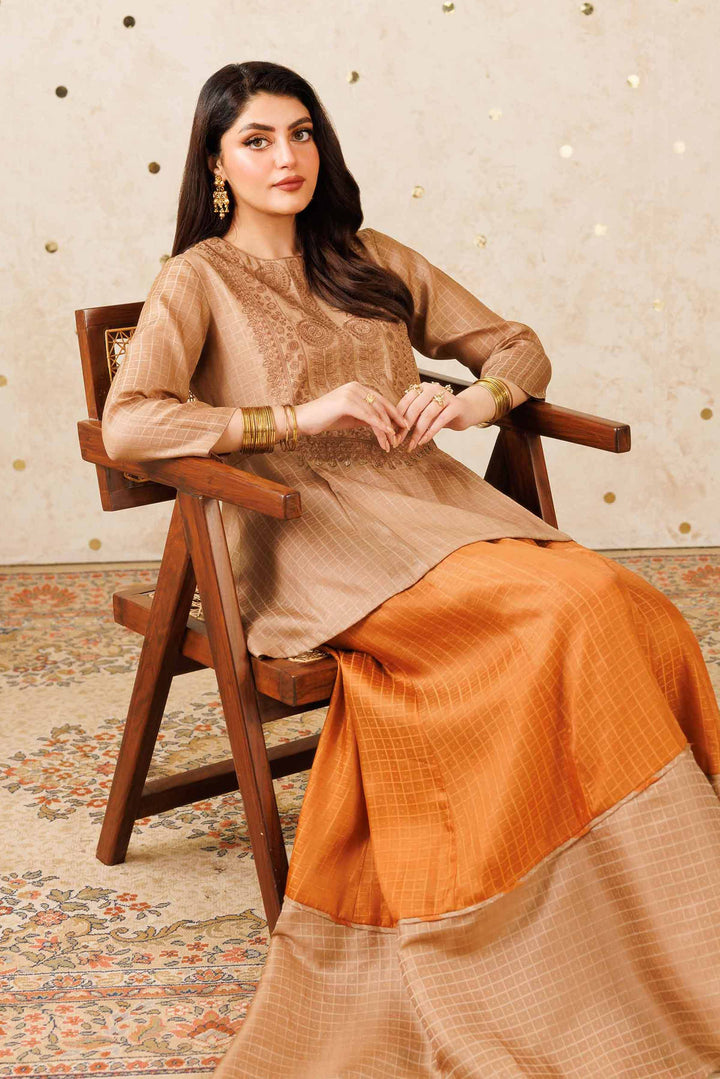 2 Piece - Embroidered Suit - KFW25-69 for Women - Pret Collection | Nishat | Shop Online