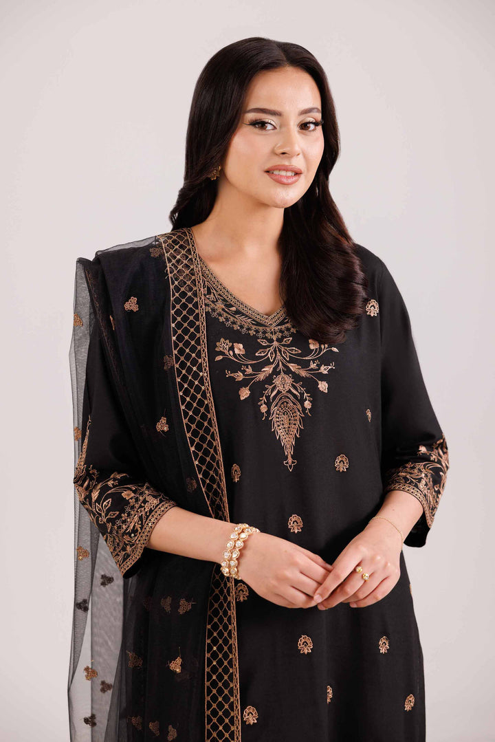 3 Piece - Embroidered Suit - KFW25-75 for Women - Pret Collection | Nishat | Shop Online