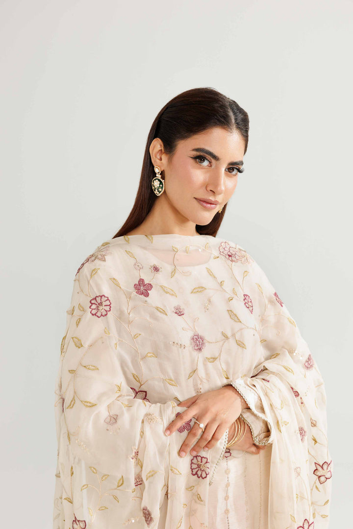 3 Piece - Embroidered Suit - KFW25-88 for Women - Pret Collection | Nishat | Shop Online