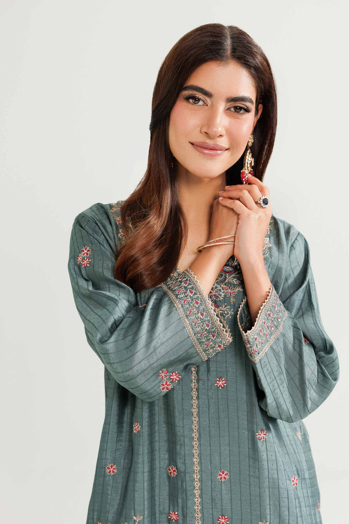 2 Piece - Printed Suit - KFW25-93 for Women - Pret Collection | Nishat | Shop Online