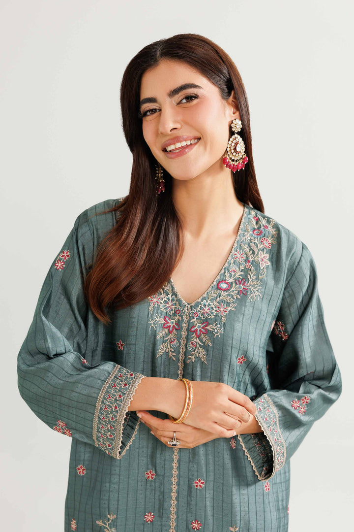 2 Piece - Printed Suit - KFW25-93 for Women - Pret Collection | Nishat | Shop Online