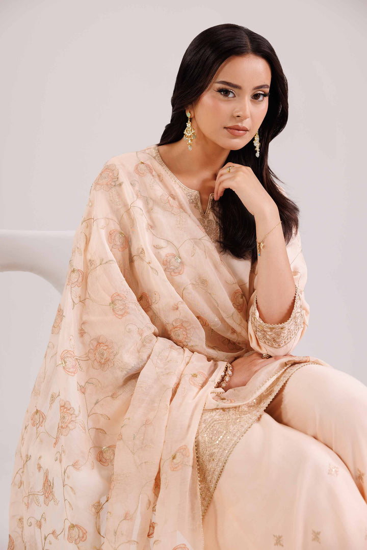 3 Piece - Embroidered Suit - KFW25-94 for Women - Pret Collection | Nishat | Shop Online