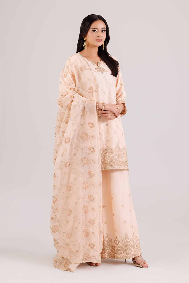 3 Piece - Embroidered Suit - KFW25-94 for Women - Pret Collection | Nishat | Shop Online