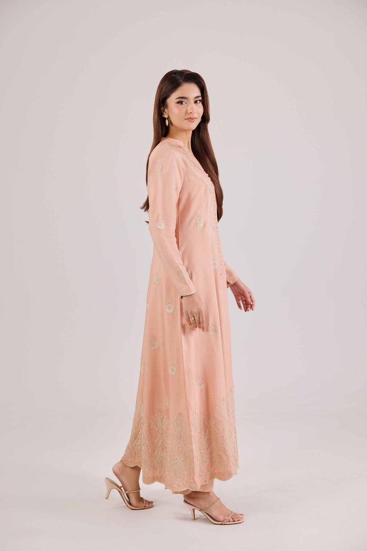 2 Piece - Embroidered Suit - KFW25-95 for Women - Pret Collection | Nishat | Shop Online