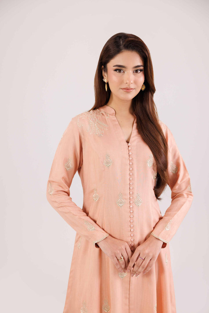 2 Piece - Embroidered Suit - KFW25-95 for Women - Pret Collection | Nishat | Shop Online