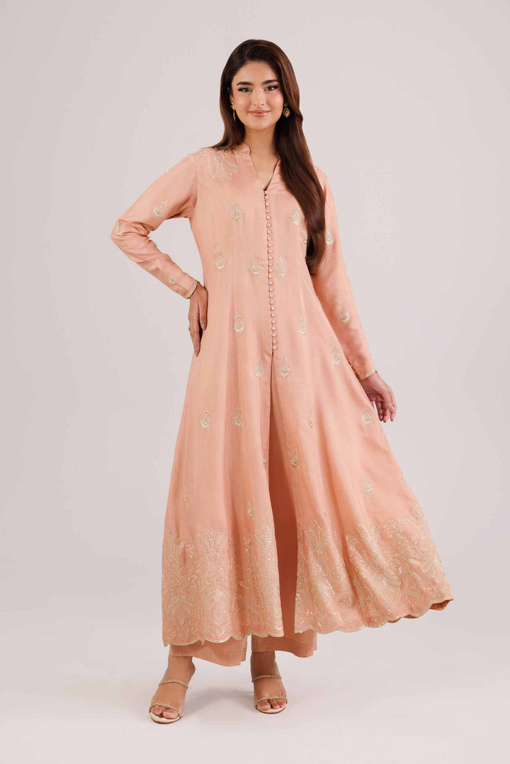 2 Piece - Embroidered Suit - KFW25-95 for Women - Pret Collection | Nishat | Shop Online