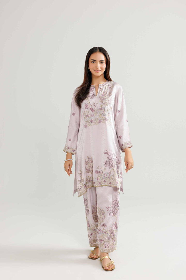 2 Piece - Embroidered Suit - KFW25-98 for Women - Pret Collection | Nishat | Shop Online