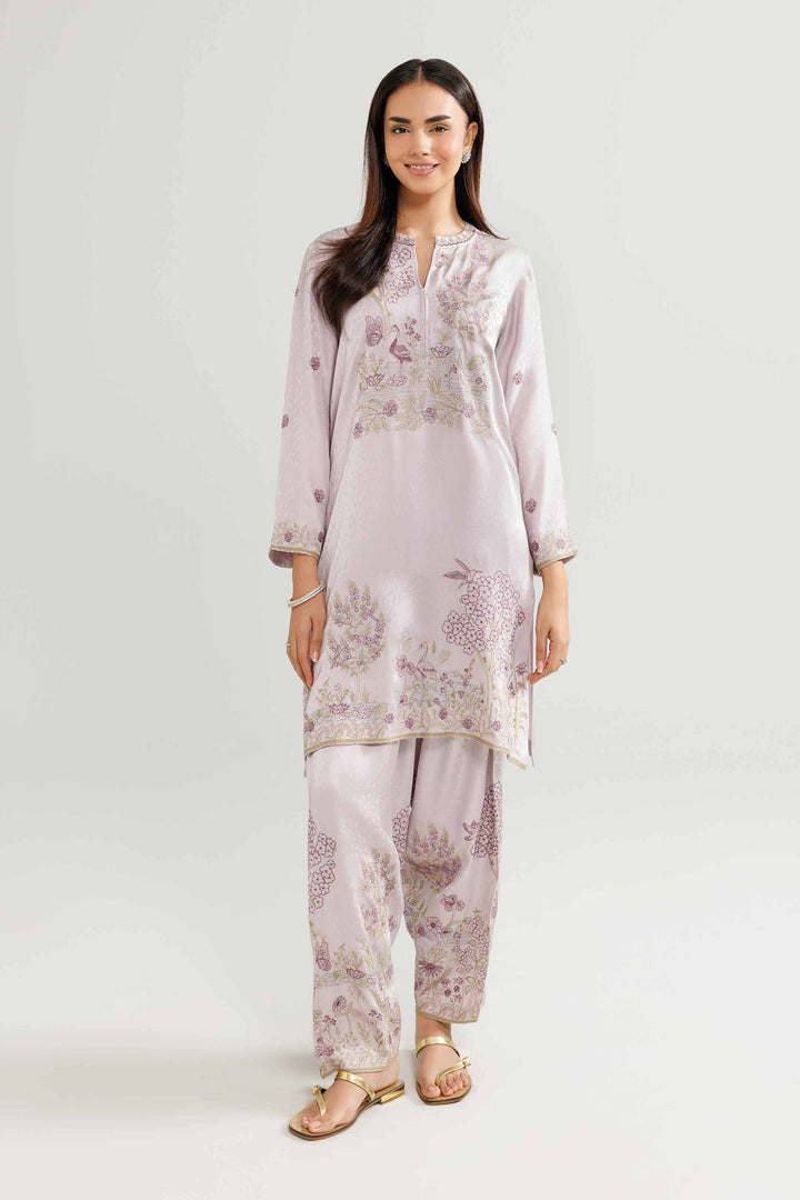 2 Piece - Embroidered Suit - KFW25-98 for Women - Pret Collection | Nishat | Shop Online