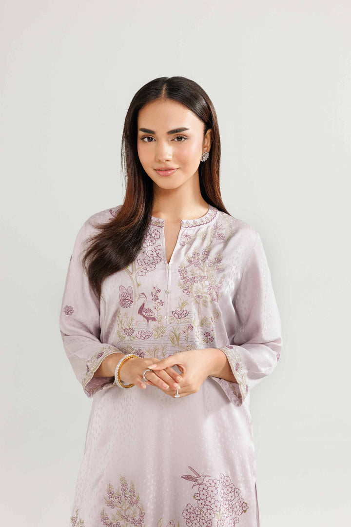 2 Piece - Embroidered Suit - KFW25-98 for Women - Pret Collection | Nishat | Shop Online