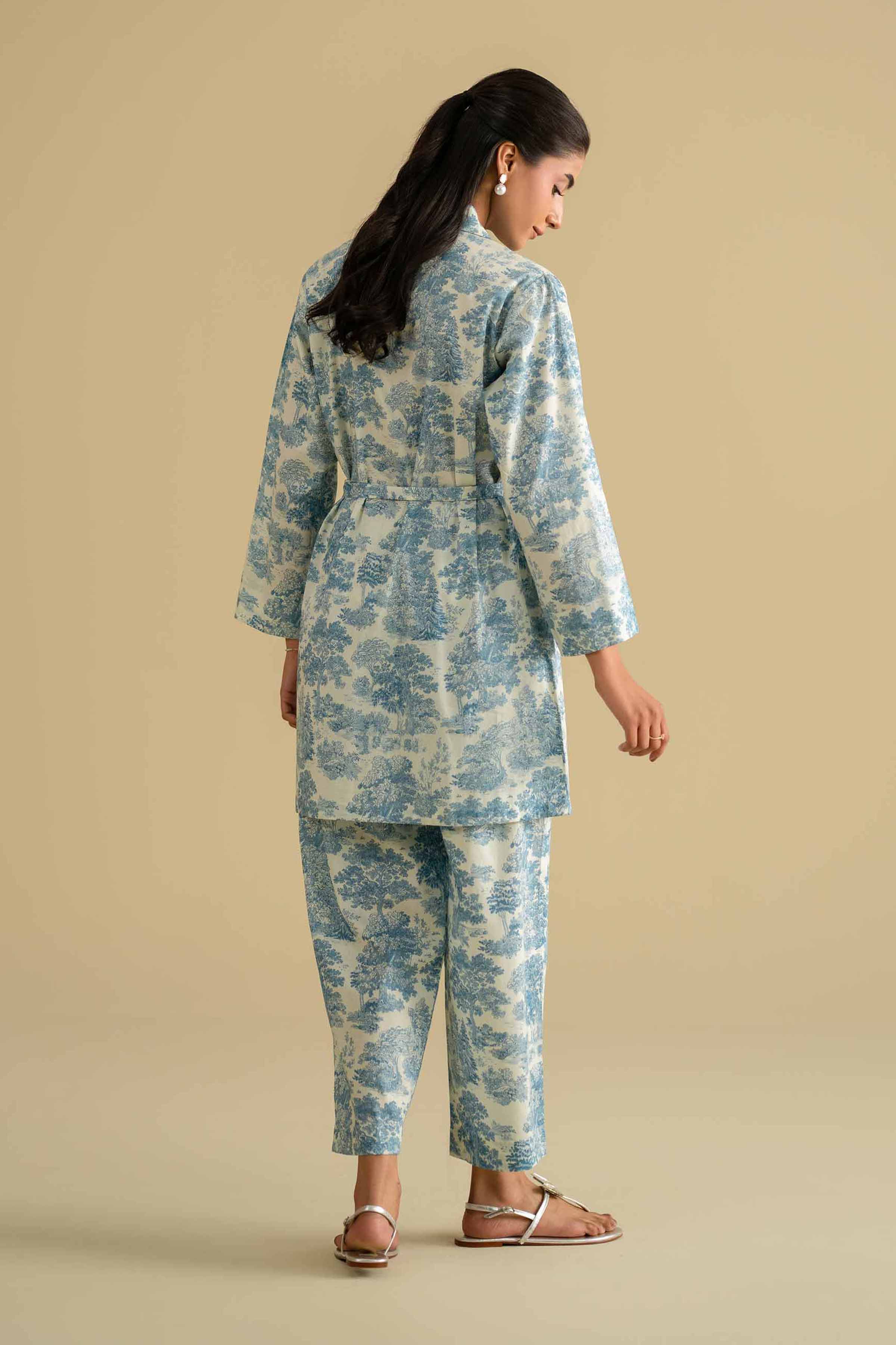 2 Piece - Printed Loungewear - KLS26-02 for Women - Pret Collection | Nishat | Shop Online