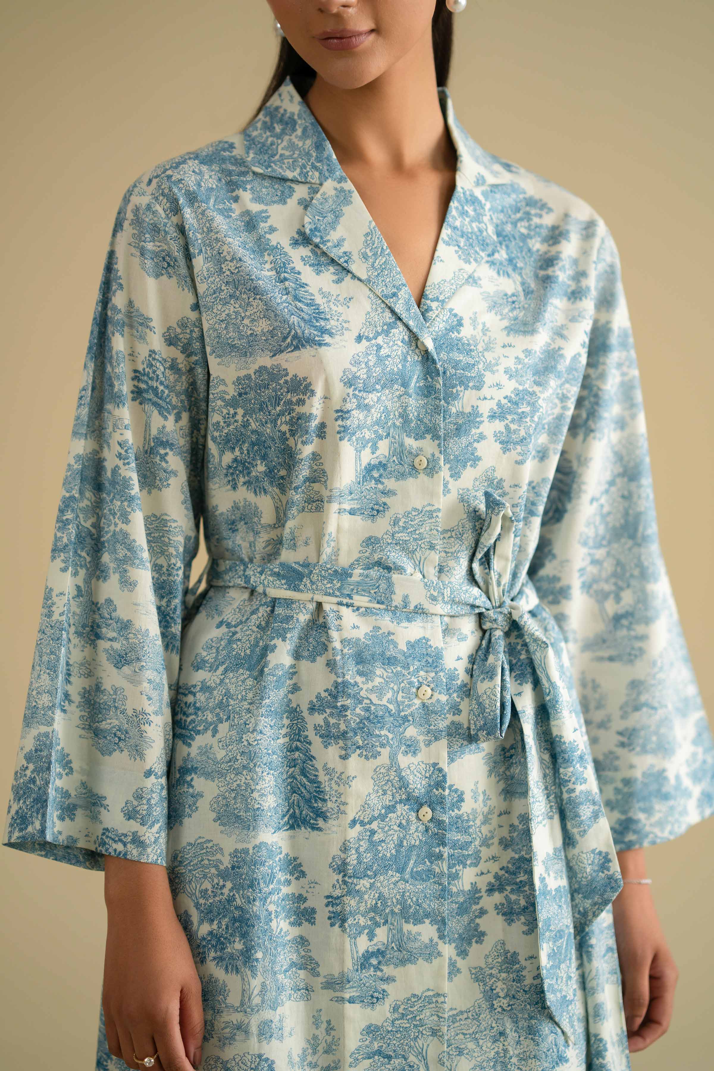 2 Piece - Printed Loungewear - KLS26-02 for Women - Pret Collection | Nishat | Shop Online