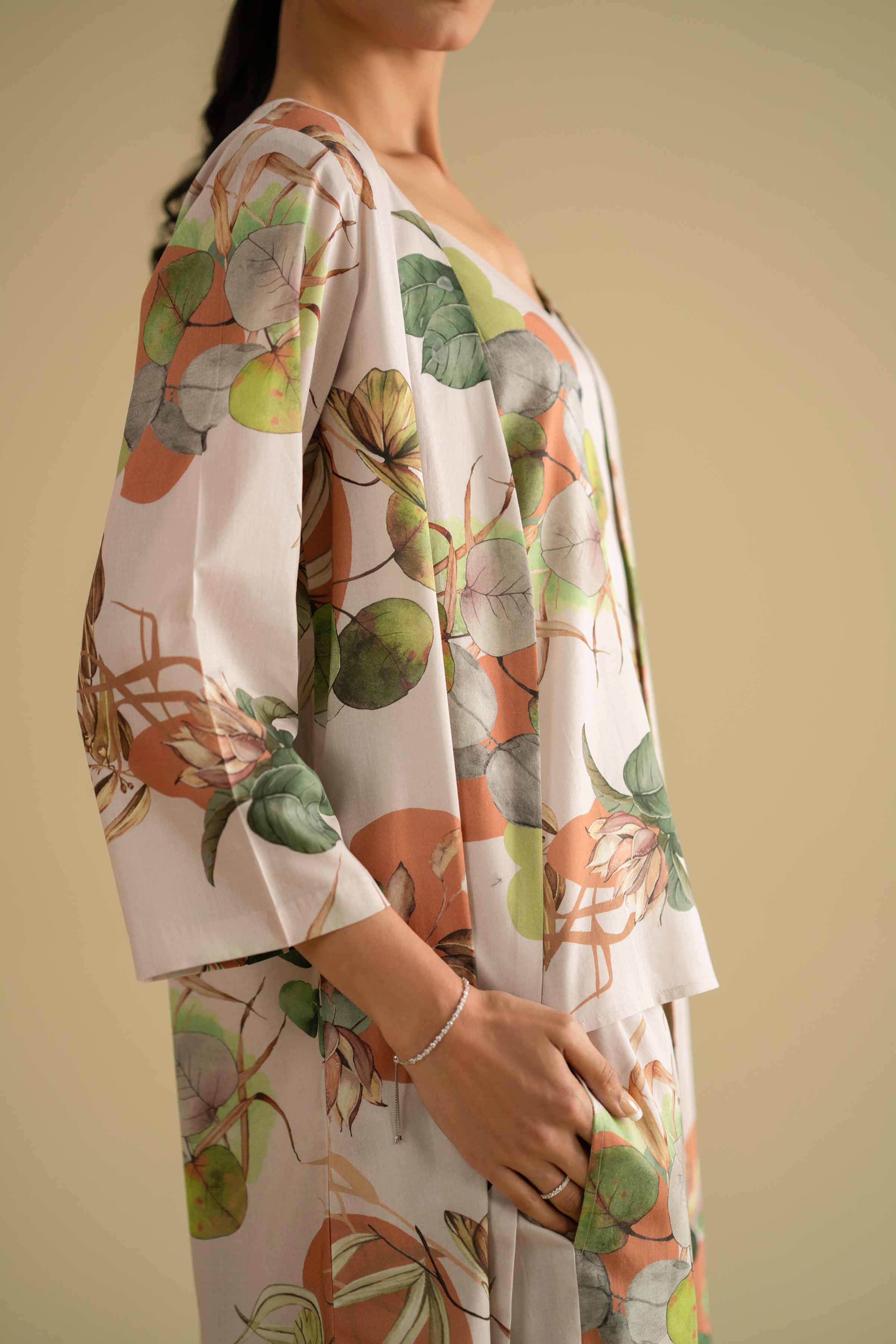 3 Piece - Printed Loungewear - KLS26-03 for Women - Pret Collection | Nishat | Shop Online