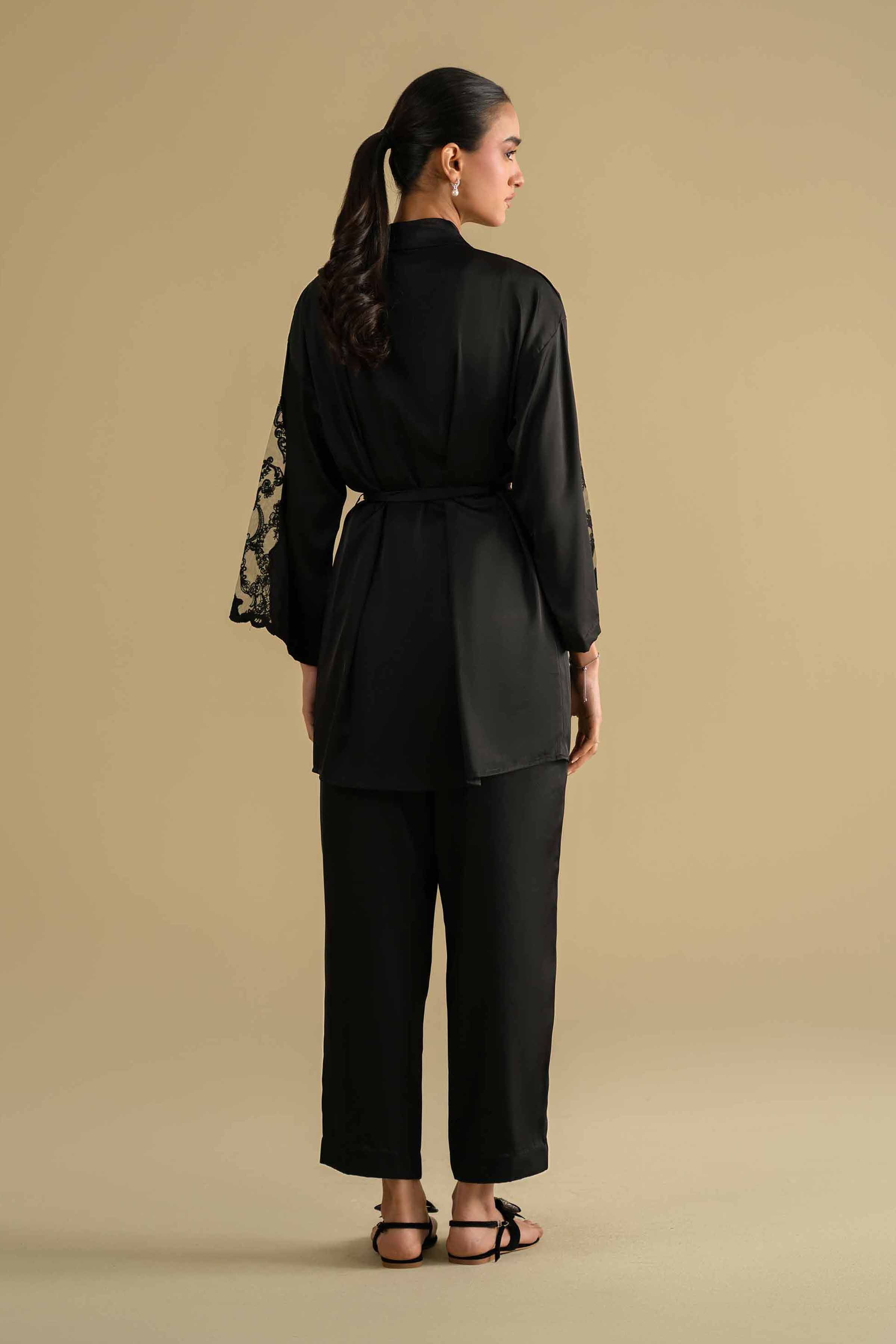 3 Piece - Embroidered Loungewear - KLS26-10 for Women - Pret Collection | Nishat | Shop Online