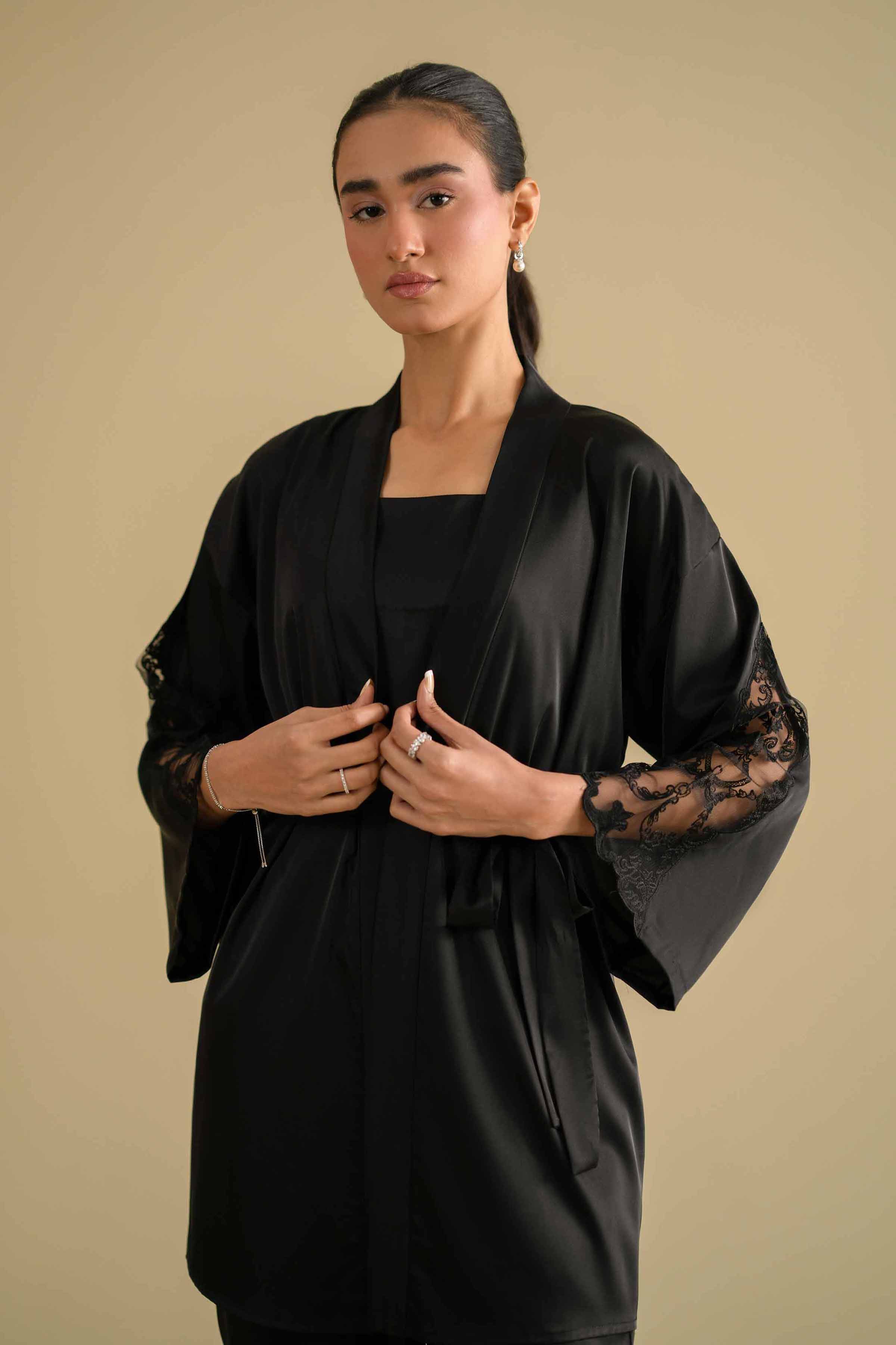 3 Piece - Embroidered Loungewear - KLS26-10 for Women - Pret Collection | Nishat | Shop Online