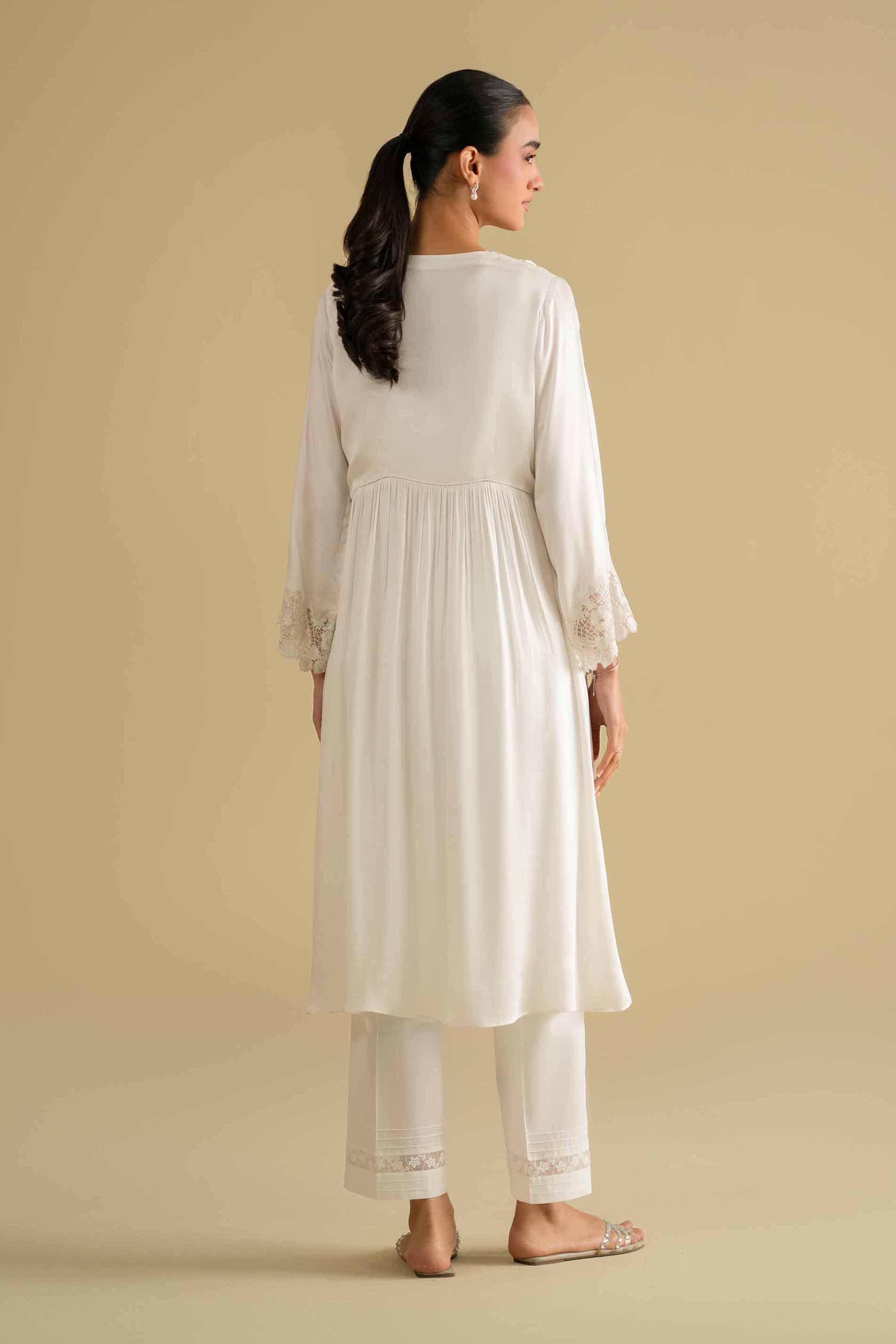Embroidered Loungewear Gown - KLS26-11 for Women - Pret Collection | Nishat | Shop Online