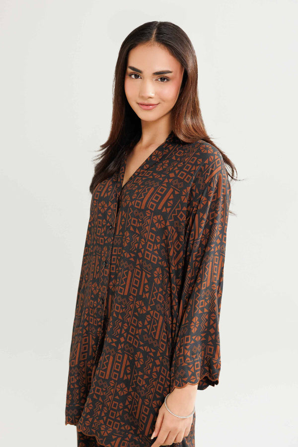 2 Piece - Embroidered Suit - KLW25-11 for Women - Pret Collection | Nishat | Shop Online