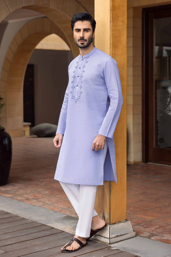 2 Piece - Embroidered Naqsh Suit - KNS24-20