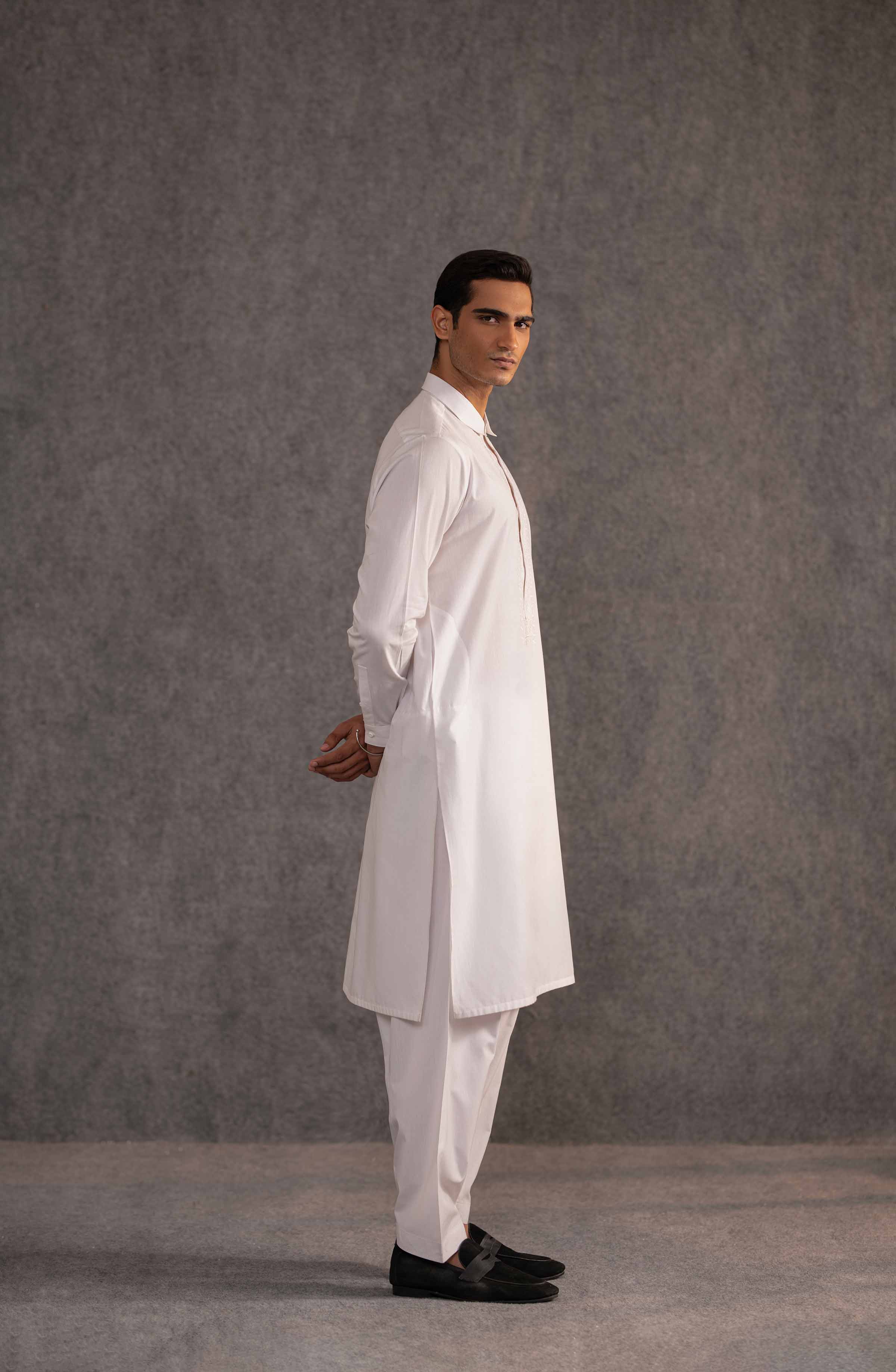 2 Piece - Embroidered Naqsh Suit - KNS25-01 for Men - Menswear Collection | Nishat | Shop Online