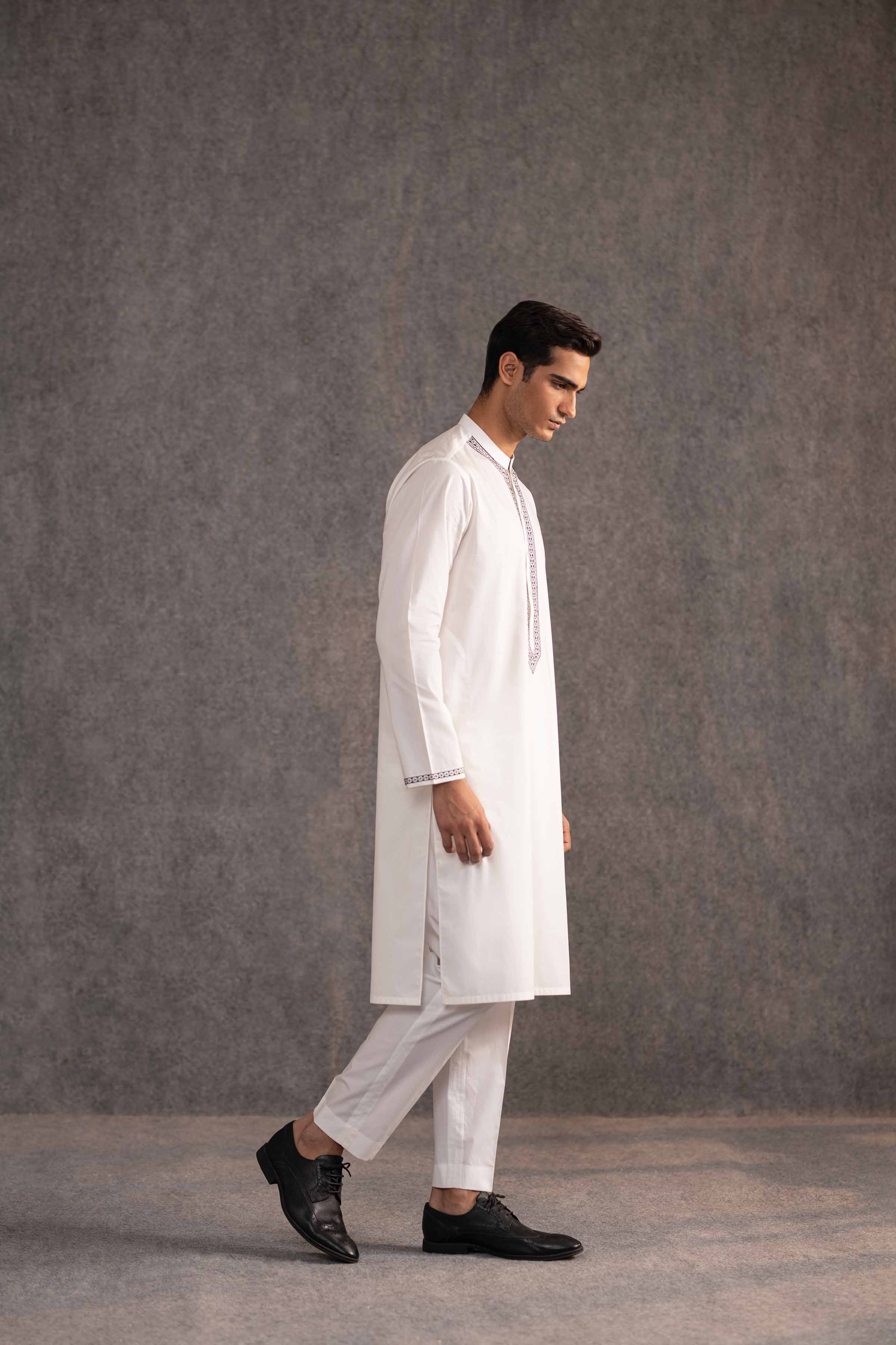 2 Piece - Embroidered Naqsh Suit - KNS25-06 for Men - Menswear Collection | Nishat | Shop Online