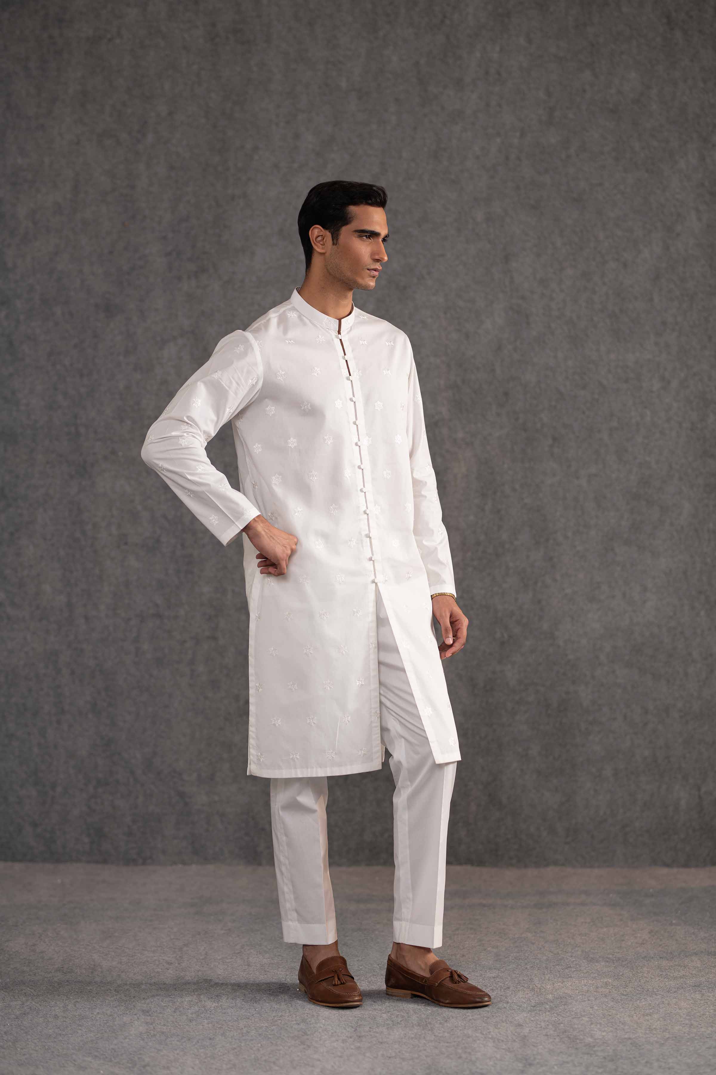 2 Piece - Embroidered Naqsh Suit - KNS25-09 for Men - Menswear Collection | Nishat | Shop Online