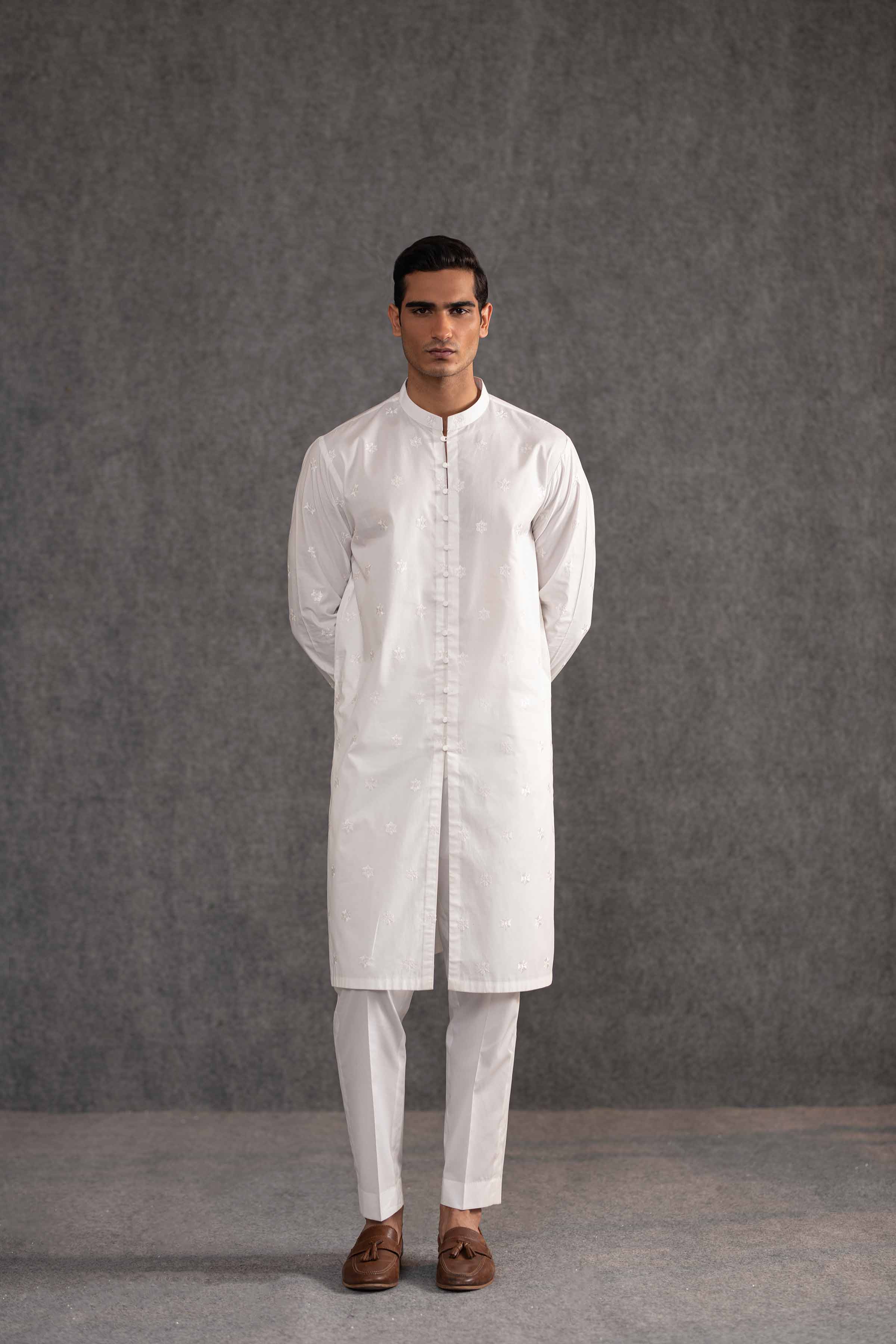 2 Piece - Embroidered Naqsh Suit - KNS25-09 for Men - Menswear Collection | Nishat | Shop Online