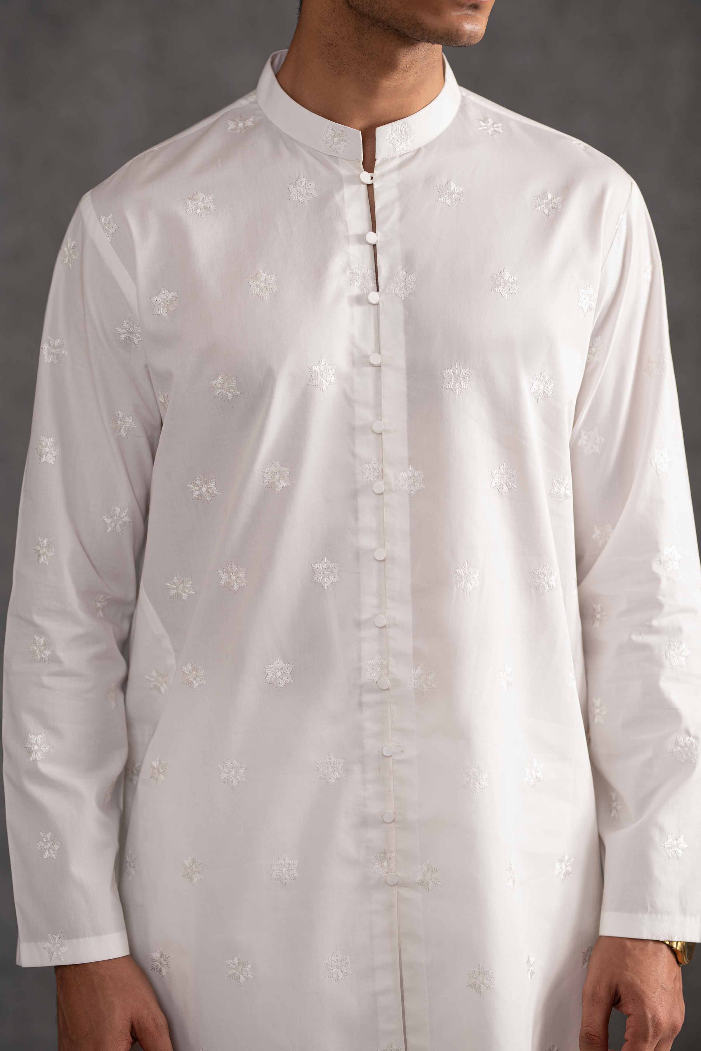 2 Piece - Embroidered Naqsh Suit - KNS25-09 for Men - Menswear Collection | Nishat | Shop Online