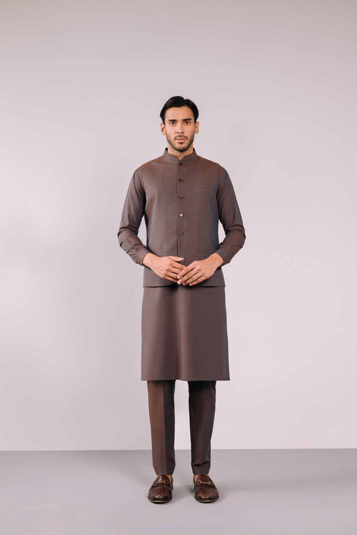 Naqsh Gents Loose Fabric Brown