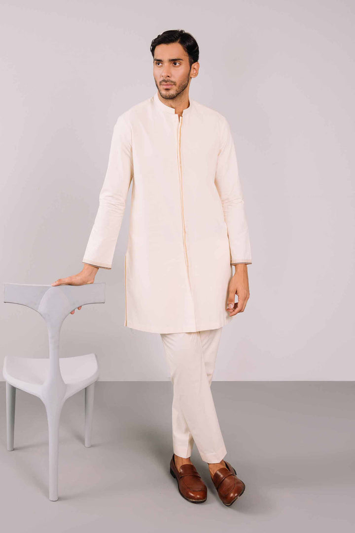 Naqsh Gents Loose Fabric Off White