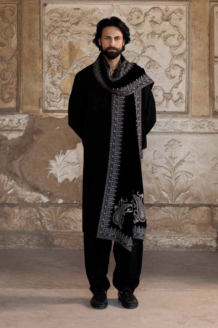 Embroidered Shawl - KNW25-10 for Men - Ready To Wear Collection | Nishat | Shop Online