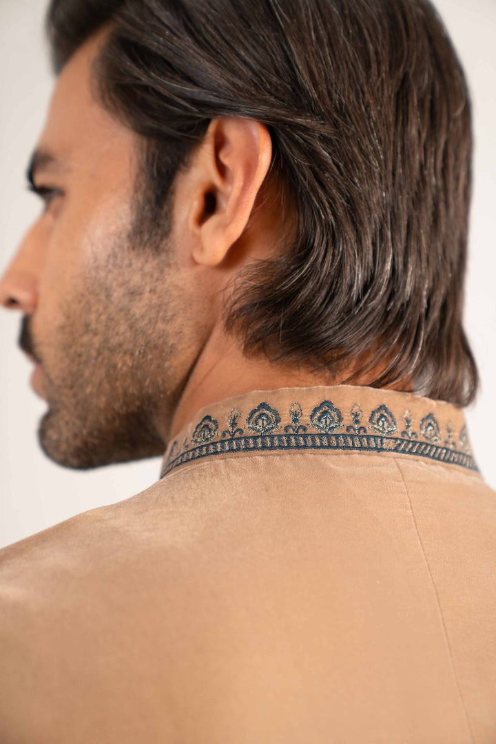 Embroidered Waistcoat - KNW25-12 for Men - Ready To Wear Collection | Nishat | Shop Online