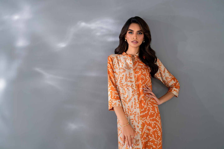 2 Piece Orange Printeduit