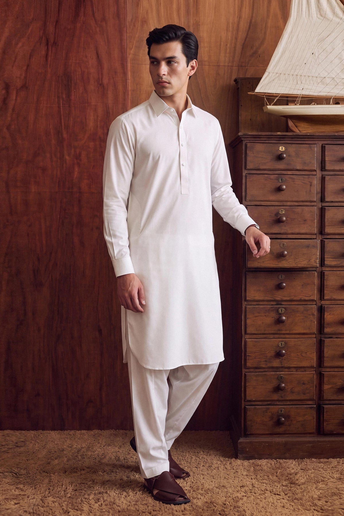 2 Piece - Naqsh Suit - NAQ-2PC-21 - for Men - Men Collection | Nishat | Shop Online